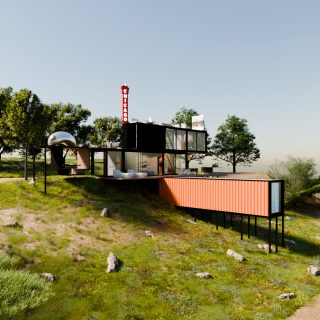 Casa Container - Arábia Saudita