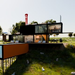 Casa Container - Arábia Saudita