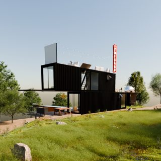 Casa Container - Arábia Saudita