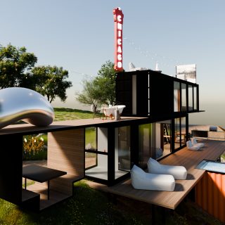 Casa Container - Arábia Saudita